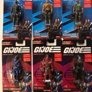 🔴 2 /$25 GIJOE Figurines 1 1/2 Inches tall